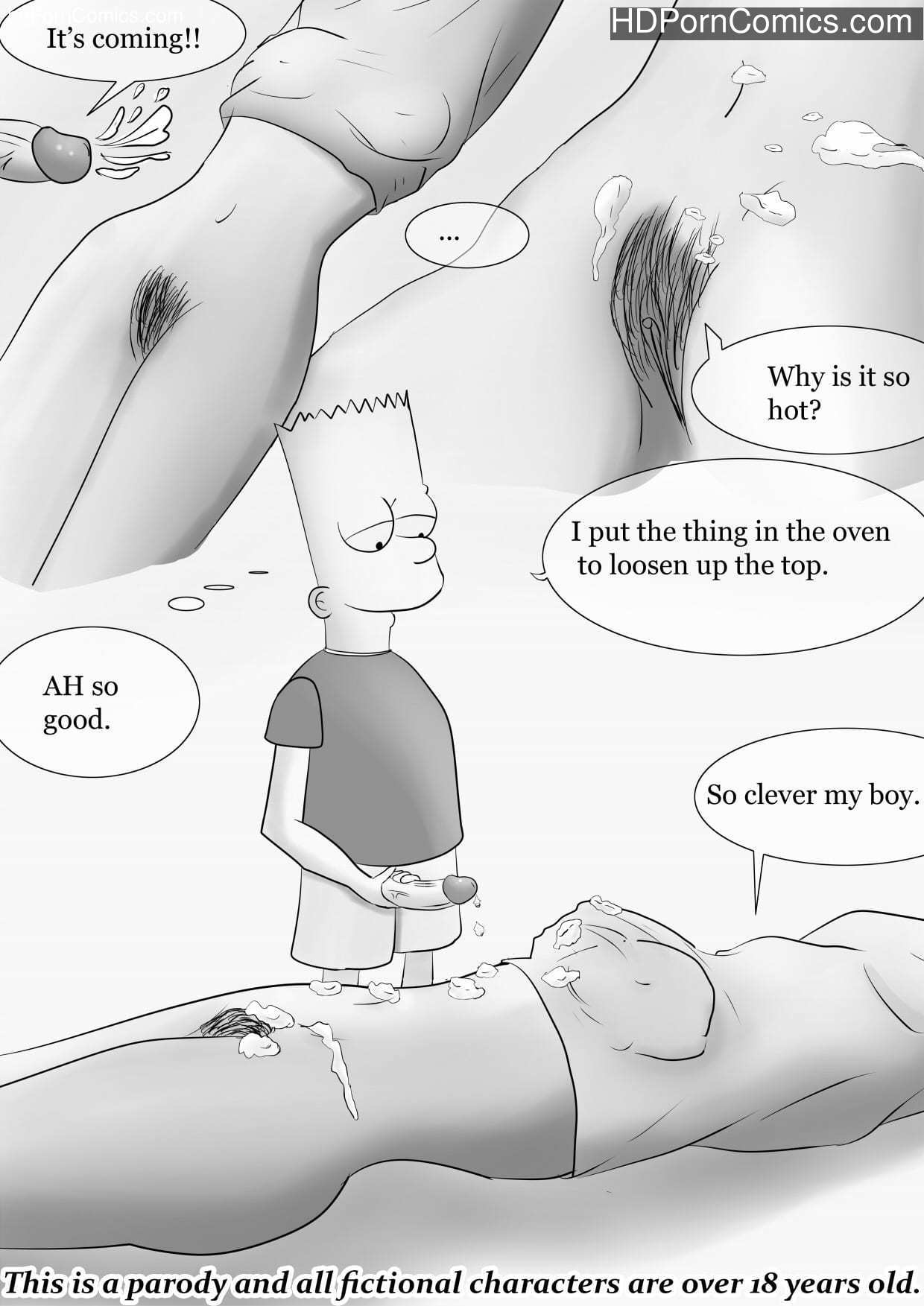 Simpsons - Helping Mom11 free sex comic